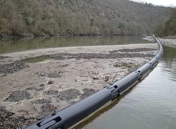 Barrages flottants antipollution de Rennes à Toulouse - Sotramar